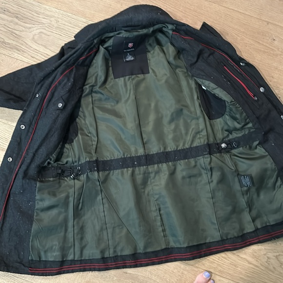 Victorinox vintage military style black wool jacket. - Picture 12 of 16